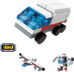 Set de construcție Mașină de Salvare Qman Carrier 3în1