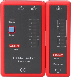 Tester de cabluri de rețea și telefon UNI-T UT681L