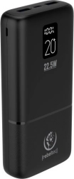 Powerbank Rebeltec P20 cu LCD, 20000 mAh, PD 22,5 W