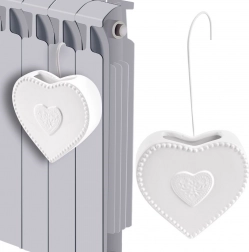 Umidificator ceramic pentru radiator în formă de inimă 200 ml