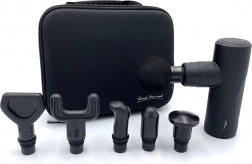 Pistolă de masaj manuală cu 6 accesorii de masaj