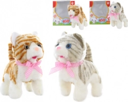 Pisică de pluș care merge, cu sunet