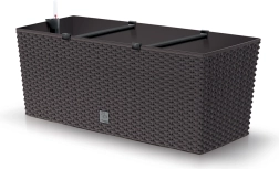 Jardinieră ratan autoirigantă 50 cm umbra