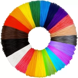 Set de filament PLA pentru stilouri 3D și imprimante 3D 20×20 m (400 m) Kruzzel