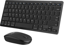 Set tastatură și mouse wireless Omoton negru