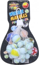 Bile din sticlă Marmură