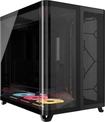 Carcasă PC mid‑tower AIR 5400 LX-R LINK neagră