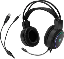 Cască de gaming Tracer GameZone GZ X1 cu iluminare RGB și microfon