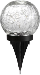 Lampă solară de grădină SUPERFIRE cu senzor de amurg 600 mAh