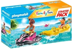 Playmobil Family Fun Starter Pack Ski Jet cu Barcă Banana