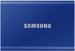 SSD extern Samsung Portable T7 2TB USB 3.2 Gen.2 Albastru