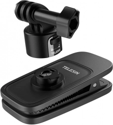 Clemă de rucsac Telesin cu sistem de prindere rapidă pentru camere de acțiune