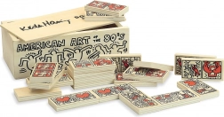 Domino din lemn VILAC cu motiv KEITH HARING