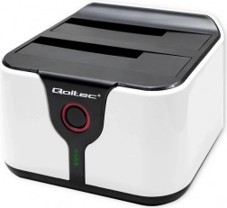 Stație de andocare desktop pentru discuri SSD și HDD 2.5" și 3.5" cu clonare offline