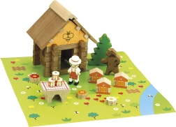 Construcție din lemn Jeujura stup 50 piese