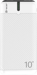 Powerbank Tracer EnerGo 10000 mAh alb/negru