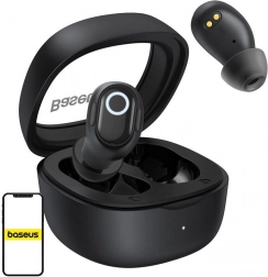 Căști wireless Baseus Bowie WM02 TWS (negru)