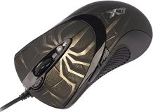 Mouse laser de gaming A4Tech XGame EVO X747 Brown Fire