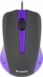 Mouse cu fir USB cu suprafață din cauciuc