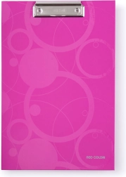 Suport pentru scris cu clemă metalică NEO COLORI roz