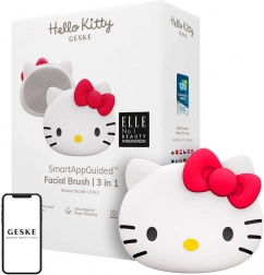 perie de curățare pentru față 3în1 cu aplicație Hello Kitty de la Geske