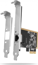 placă de rețea PCI‑E Gigabit RJ‑45 cu cip Realtek, low profile și standard