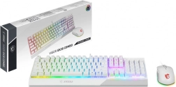 Set de joc Vigor GK30 tastatură albă și mouse