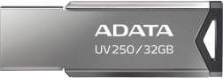 USB flash drive ADATA UV250 32GB USB 2.0 metalic