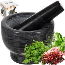 Piuliță din marmură RUHHY pentru ierburi și condimente