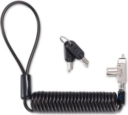 ClickSafe 2.0 N17 subțire, lacăt portabil cu cheie pentru laptop