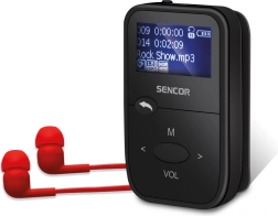 Mp3 player sencor 8 gb cu micro sd, fm radio și clips