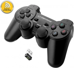 Gamepad wireless Esperanza negru