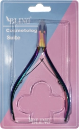 Foarfecă pentru cuticule Bling 9 mm