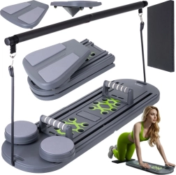 Placă pilates multifuncțională TRIZAND cu mânere 97 × 35 cm