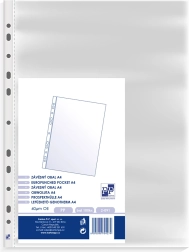 Folie euro A4 din polipropilenă cu euroșină, suprafață granulată 40 µm