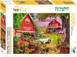Puzzle BRAINTREE fermă bio – 1000 piese