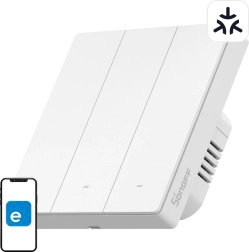 Sonoff m5 matter întrerupător inteligent de perete cu 3 canale