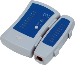 Tester de cabluri UTP/FTP pentru RJ45, RJ11 și RJ12