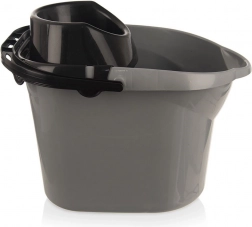 Găleată gri pentru mop 12 l cu storcător