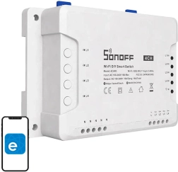Comutator WiFi sonoff 4CH inteligent