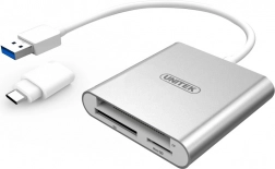 Cititor de carduri de memorie USB 3.0 + USB Type‑C