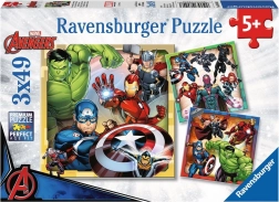 Puzzle Ravensburger Marvel Avengers 3x49 piese