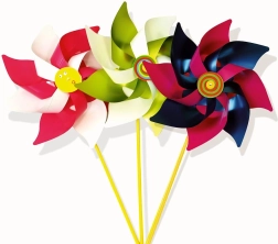 Maxi morișcă multicoloră