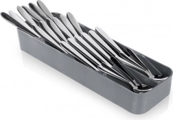 Organizator gri pentru tacâmuri, pentru sertar, 39 × 11,5 cm