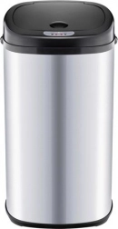 Coș fără contact din oțel inoxidabil pentru gunoi