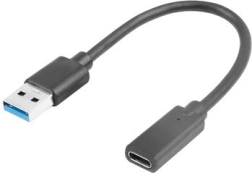 Adaptor USB‑C (femelă) la USB‑A (mascul) 3.1, 15 cm