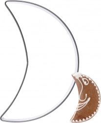 Formă decupatoare din inox lună 6 cm