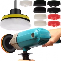 Set bureți de lustruire 12 buc, 80 mm