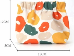 Trusă cosmetică multifuncțională de damă pentru geantă, cu model floral