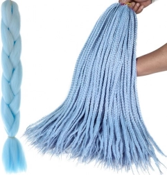 Codițe sintetice – extensii de păr – Albastru